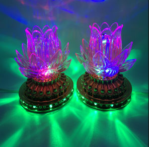 [DX-SC] Đèn xoay 7 màu trang trí bàn thờ đèn xoay cao cấp trưng bàn thờ gia tiên trưng bàn thờ phật