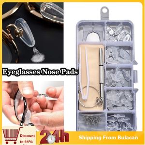 1 set Nose Holder Glasses Screw-lock Clip Type Frame Silicone Sunglasses Bracket Nose Accessories