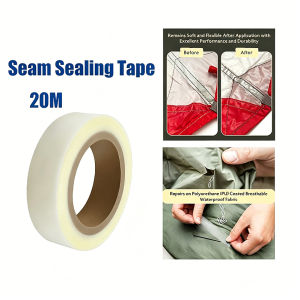 20M Adhesive Seam Sealing Tape For PU Coated Fabrics Hiking Tent Sportswear Repair Hot Melt Tape