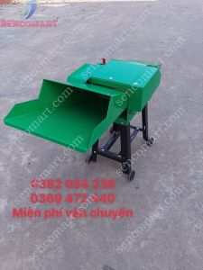 Nơi bán máy băm rơm cỏ voi động cơ 3kw(4hp) năng suất 500-700kg/h