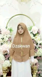 Khimar 2 Layer Ceruty & Jilbab Syari Jumbo Terbaru