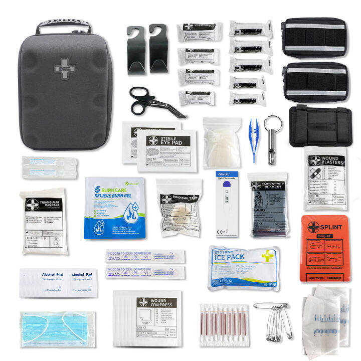 Survival Kit Detachable Comprehensive Premium First Aid Kit Emergency ...