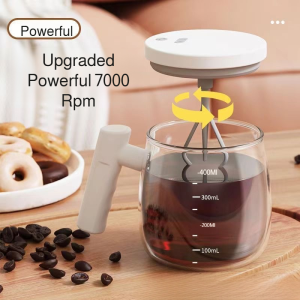Stirring Cup Automatic Mixing Electric Mixer Portable Rotate and Shake Charging Precision Measuring Cups