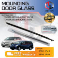 TOYOTA ESTIMA PREVIA ACR30 ACR50 GSR50 MOULDING DOOR GLASS SEAL RUBBER OUTER STRIP WINDOW GETAH TINGKAP. 