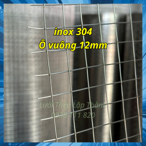Lưới inox 304 chống chuột làm chuồng rất bền không rỉ sét tất cả các loại ô vuông lớn nhỏ