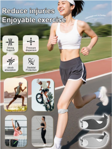 Professional Patellar Band for Jumping Rope Running Mountaineering Mens Sports Knee Support Strap for Patella Meniscus Protection Meniscus Protection Knee Band Jumping Knee Support