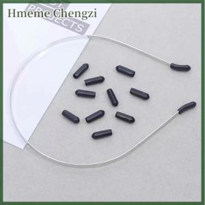 Hmeme 200pcs Rubber Round End Cap Cover For Pipe Screw Thread Protector Push-fit Caps Diy Headband Accessories