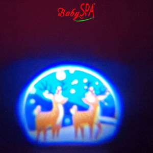 [𝐒𝐆 𝐒𝐞𝐥𝐥𝐞𝐫] BabySPA Christmas Projector Torch Toy| Kids Holiday Projector