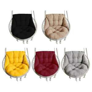 Soft Eggshell Swing Chair Cushion Thickened Hanging Basket Seat Pad High Elasticitys PP Cotton for Indoor Outdoor Use