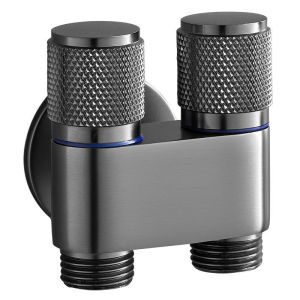 Universal Clip on Washing Machine Faucet Valve Automatic Water Stop Valve for Laundry Bathroom Angle Valve