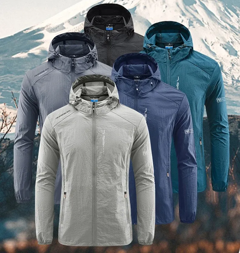 Waterproof ice silk Hiking Jackets,Fishing anti-fouling Hydrophobic Clothing  Casual Hooded Jackets,Outdoor Long Sleeve Shirts XL - Price history &  Review, AliExpress Seller - Outdoors Tribe Store