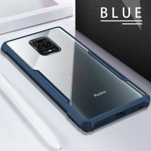 FEDIKER For Xiaomi Redmi Note 9 9S/9Pro Phone Case 【 Beetle Series】Transparent Blade Back Shockproof Corners Slim Cover