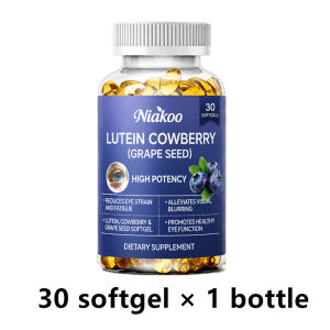 Lutein 5mg + DHA 175mg & Zeaxanthin Eye Nutrition for Office Workers and Daily Screen Use