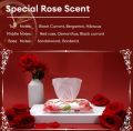 Munafie Niacinamide Cleansing Wipes Rose Scented 40 Sheets Wet Wipes for Skin - KeiMav. 