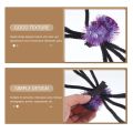 DOIFU Headwear Halloween Black Spider Hairpin Spider Long Leg Halloween Headdress Hair Stage Performance Props Purple Spiders Hair Barrettes Party Supply. 