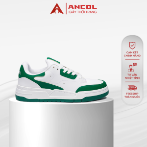 {Siêu cuối tháng} Giày sneaker thời trang Ancol Losofut Discover cho Nam Nữ Size 39-43 chất liệu da bò thật 100% miếng lót giày Eva đế cao su êm chân có lỗ thoáng khí.