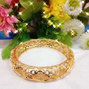GELANG GOLD CUFF AKSEN MODEL UKIR2 ELEGANT BISA DI PAKAI SEHARI HARI TIDAK LUNTUR | PERHIASAN EMAK EMAK KEKINIAN BANGET BISA COD LAPIS GOLD TERLARIS 2024