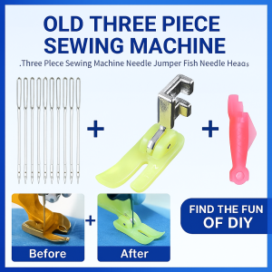 Old antiskipping machine needles set of three oxford fish