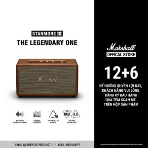 Loa Marshall Bluetooth STANMORE III Homeline - Bảo Hành Chính Hãng 1 Đổi 1 trong 1 Năm