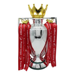 ถ้วยพรีเมียร์ลีก ปีล่าสุด 2025 ลิเวอร์พูล ยูฟ่าแชมเปี้ยนลีก 44cm ถ้วยรางวัลฟุตบอล The Premier League European Cup