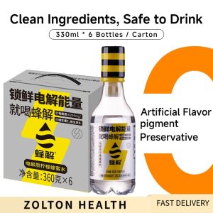 360gx6 Bottles Electrolyte Water Sportsdrink Honey Lemon Drink Sports Hydration Honey ReliefMild and effective