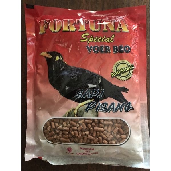 VOER BEO FORTUNA SUARA EMAS PAKAN MAKANAN KHUSUS BURUNG BEO JALAK CUCAK ROWO JALAK BALI LENGKAP KANDUNGAN BUAH PISANG ASLI BURUNG MENJADI SEHAT GACOR MURAH