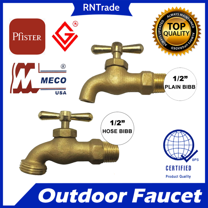 Exterior Faucet Bibb ( ½) 1/2 (hose bibb HB hose spigot or