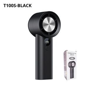 🔥CLEAR STOCK🔥 High Speed Handheld Fan 1-199 Speed Mini Portable Fan Digital Display Rechargeable Fan