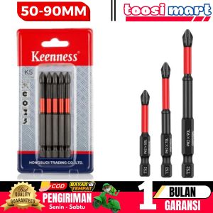 10pcs Mata bor Obeng Magnetik Set kepala mata obeng set Baja