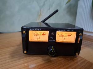 DIY VU220 Bộ Thu Bluetooth 5.0 Đèn VU Analog Âm Thanh Trung Thực Kết Nối Ổn Định