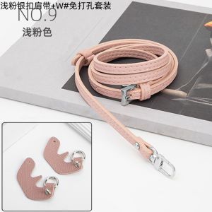 3ชิ้น/เซ็ต5สี Longchamp กระเป๋าสายพาดลำตัวเครื่องประดับ Diy ไม่มีการเจาะ Tali Bahu หัวเข็มขัดหนัง Longchamp กระเป๋าสายคาด Diy กระเป๋าสะพายไหล่ของผู้หญิงอุปกรณ์ที่เปลี่ยน DIY