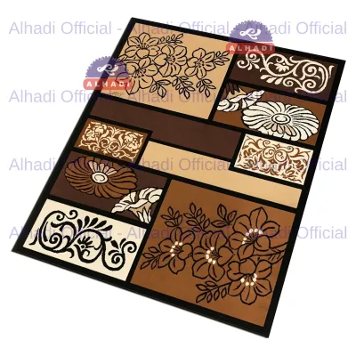 Alhadi Permadani 160 x 210 cm Tebal 8mm Karpet Lantai Afbel Abstrak Modern Klasik Bulu Lembut ALBUM 5