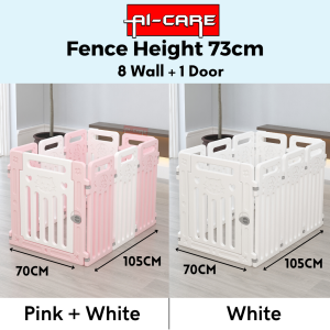 Solid Premium Pet Dog Fence Playpen Dog Fence 73cm Tall Indoor Panels for Dog 狗笼围栏/ Cat / Rabbit / Guinea Pig