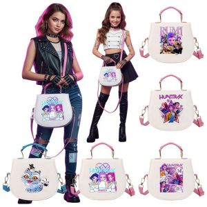 MISSUP ZOEY RUMI MIRA K-pop Demon Hunters Handbag PU Leather Anime Cartoon Shoulder Bag High Quality Lightweight Tote Bag
