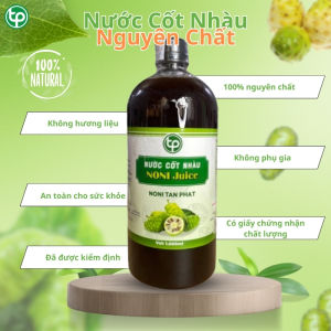 [HOT] Nước cốt nhàu nguyên chất - hỗ trợ giảm đau nhức xương khớp - Hàng sạch thơm cao cấp - Chai lớn loại 1 lít