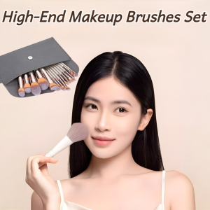 【Same Model As Celebrity Makeup Artist】High-End Makeup Brushes Set Dual-head Foundation Brush Soft Powder-Free Makeup Tools