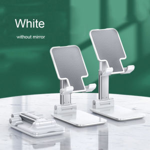 Phone Stand 360° Rotating Aluminium Phone/Tablet Stand All Metal Foldable Adjustable Desktop Phone Holder 旋转可折叠手机支架