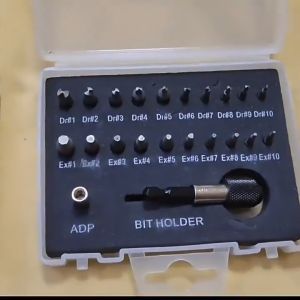 22Pcs Damaged Screw Extractor Drill Bit Set Magnetic Stripped Bolt Remover Kit for All-Purpose Use