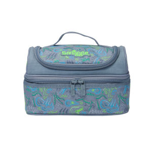 [READY STOCK] [ORIGINAL]Smiggle Cosmos Double Decker Lunchbox Marvel Super heroes  Minecraft Purple Butterfly lunchbag
