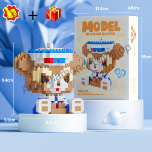 🔥（Ready Stock) New Style Mini Building Blocks LinaBell And CookieAnn Gifts and Decorations 现货新款式公仔玲娜贝儿可琪安小颗粒积木礼物和装饰品🔥