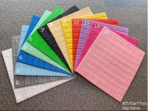 Xốp Dán Tường Giả Gạch 3D dày 3mm 4mm 5mm 77cm x 70cm Cao Cấp Cách Âm Cách Nhiệt Giá Rẻ Tốt