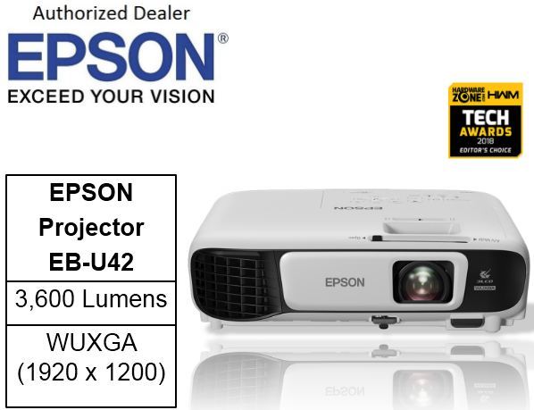 Epson EB U42 Wireless Business Projector EBU42 EB U42 EB-U42