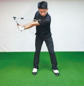 Dụng Cụ Tập Chuẩn Tư Thế Swing Dành Cho Người Mới Chơi Golf - Gậy Chỉnh Swing Thu Gọn