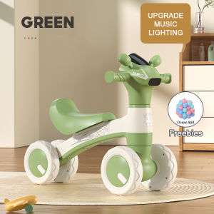 Woop Balance Bike For Kids Music with lights Bike For Baby Toddler Wheels Kids Scooter For Boy/Girl