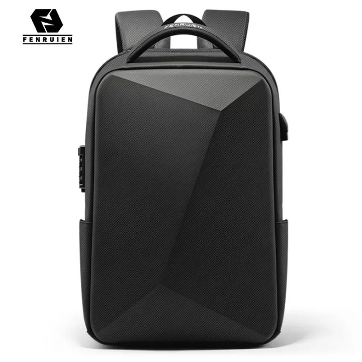 Fenruien Brand Laptop Backpack Anti-theft Waterproof School Backpacks USB  Charging Men Business Travel Bag Backpack New Design Lazada PH