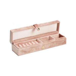 Velvets container nhiều ngăn Box cho tổ chức phụ kiện nhỏ phong cách Đồ trang sức container