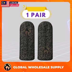 1 Pair Gaming Phone Finger Sleeve Phone Gloves Finger Sleeve Gaming Pubg Mobile Sarung Tangan Gaming Sarung Jari Gaming