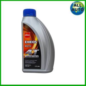 ENEOS MOTO 4T JASO MA 10W-40 ปริมาณ 0.8 ลิตร น้ำมันเครื่องมอเตอร์ไซค์ เอเนออส