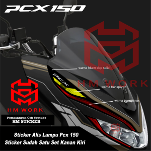 STICKER ALIS HONDA PCX150 SEIN YELLOW