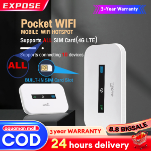 Expose Router 5G 4G WIFI Router 300Mbps WiFi Receiver Multi-Mode Wireless Protable Router Mini UPS For Router